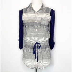 Anthropologie / Postmark Drawstring Shirt (SX)